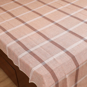 Handloom Cotton Double Bedsheet (108 x 90 in) 120