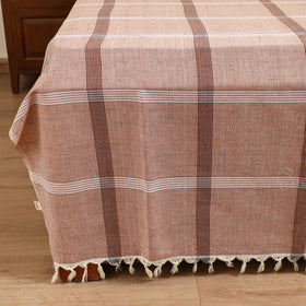 Handloom Cotton Double Bedsheet (108 x 90 in) 120