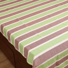 Handloom Cotton Double Bedsheet (108 x 90 in) 121