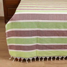 Handloom Cotton Double Bedsheet (108 x 90 in) 121