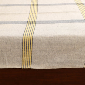 Handloom Cotton Double Bedsheet (108 x 90 in) 123