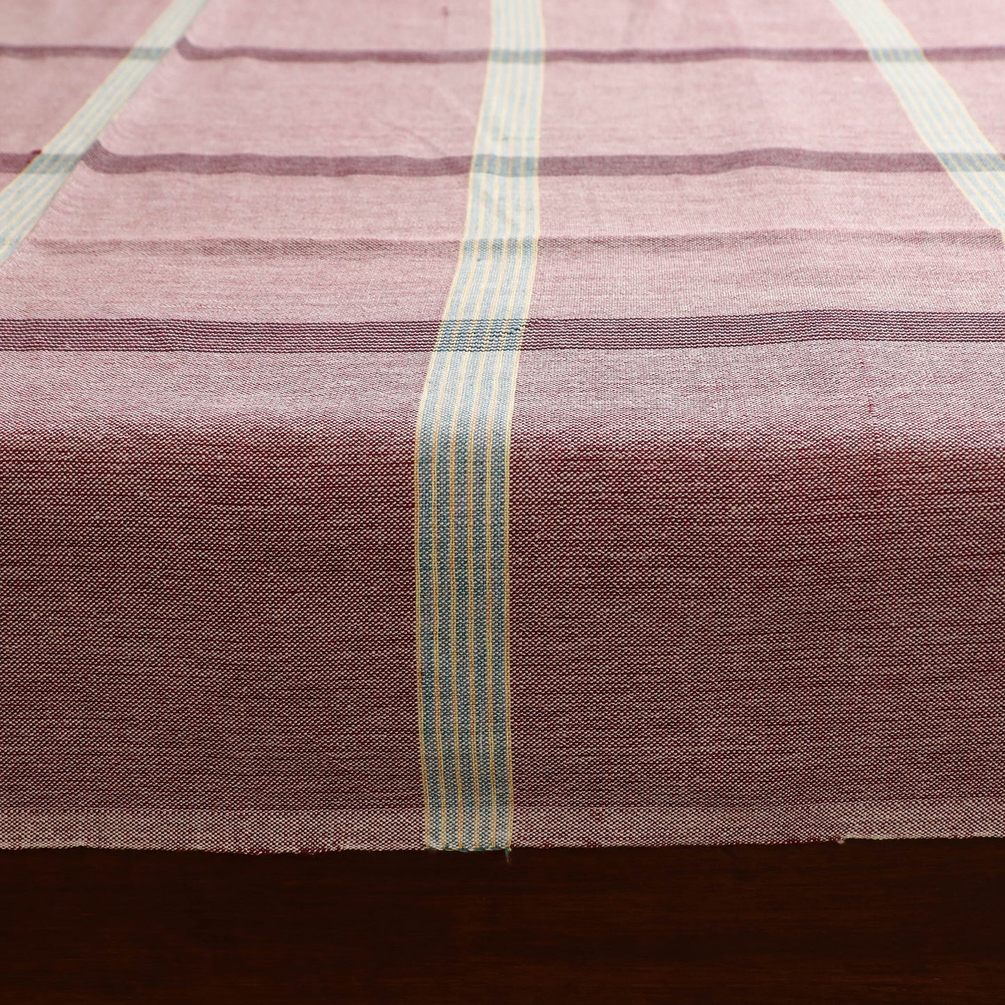 Handloom Cotton Double Bedsheet (108 x 90 in) 126