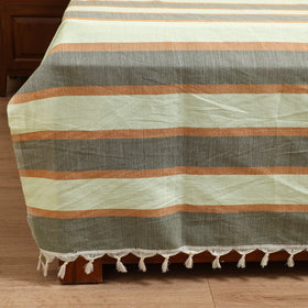 Handloom Cotton Double Bedsheet (108 x 90 in) 127