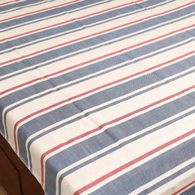 Handloom Cotton Double Bedsheet (108 x 90 in) 128