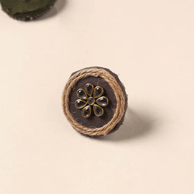 Handmade Artistic Fabart Ring