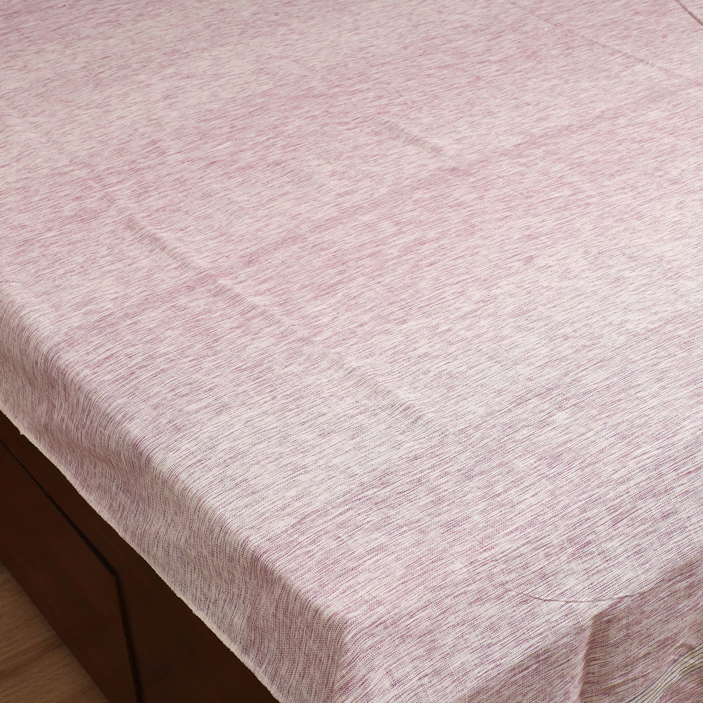 Handloom Cotton Double Bedsheet (108 x 90 in) 130