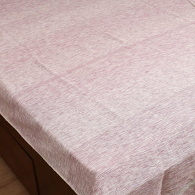 Handloom Cotton Double Bedsheet (108 x 90 in) 130