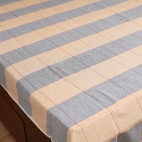 Handloom Cotton Double Bedsheet (108 x 90 in) 136