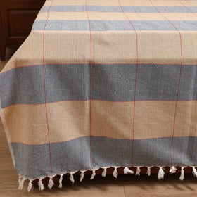 Handloom Cotton Double Bedsheet (108 x 90 in) 136
