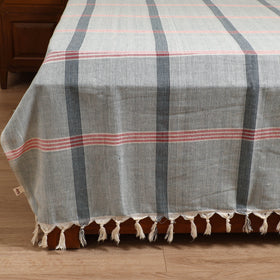 Handloom Cotton Double Bedsheet (108 x 90 in) 139