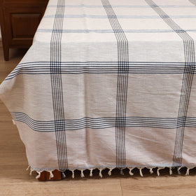 Handloom Cotton Double Bedsheet (108 x 90 in) 144