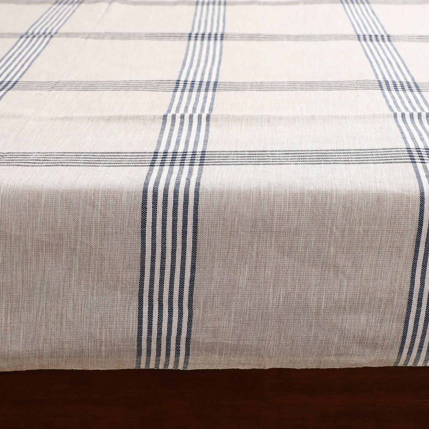 Handloom Cotton Double Bedsheet (108 x 90 in) 144