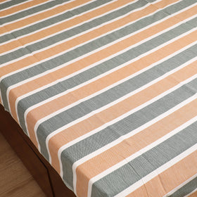 Handloom Cotton Double Bedsheet (108 x 90 in) 148