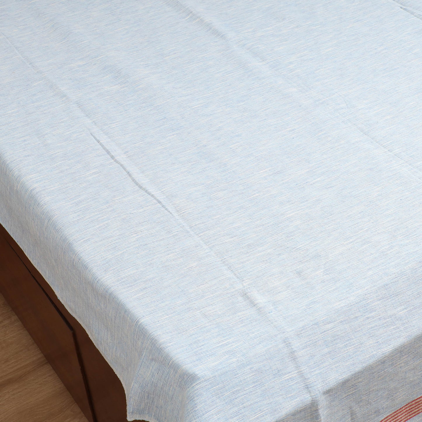 Handloom Cotton Double Bedsheet (108 x 90 in) 154