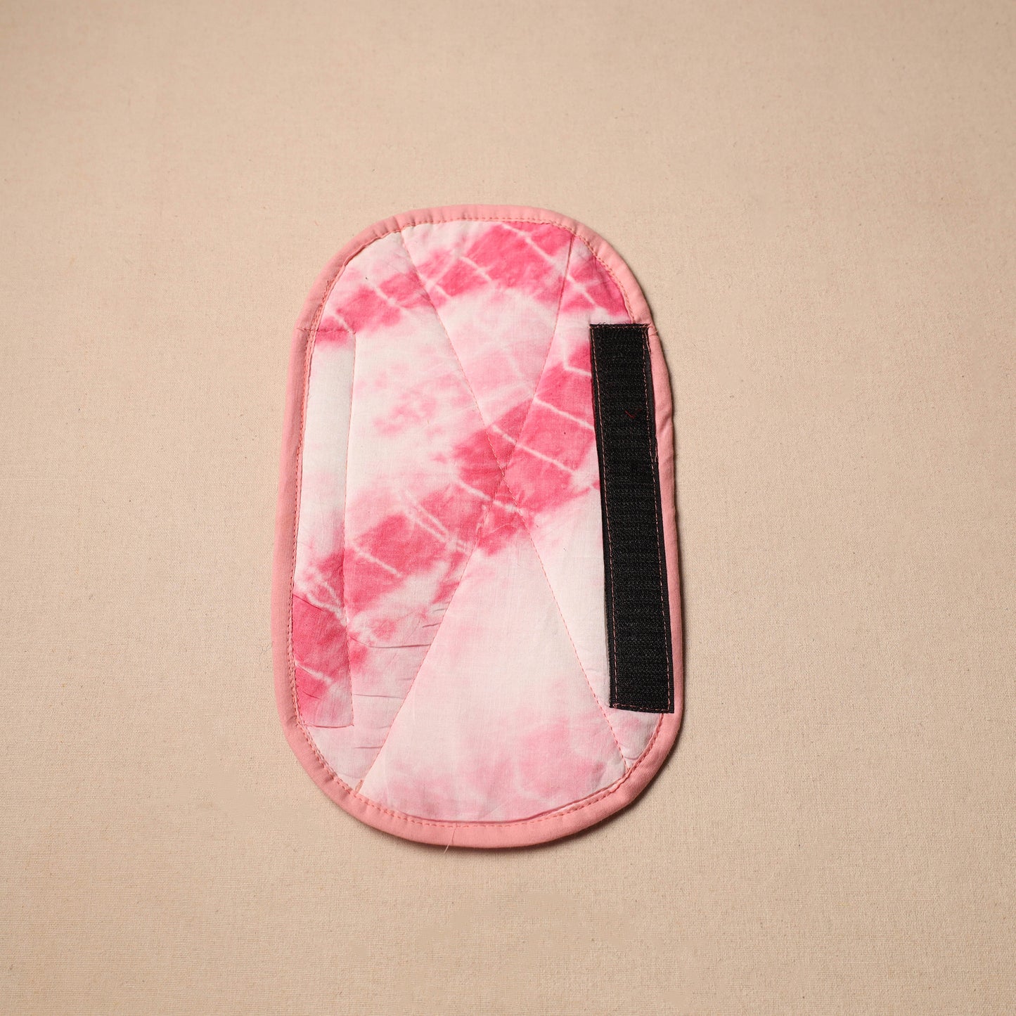 Buy Pink Handmade Cotton Fridge Handle Cover