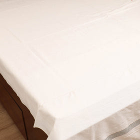 Handloom Cotton Double Bedsheet (108 x 90 in) 156