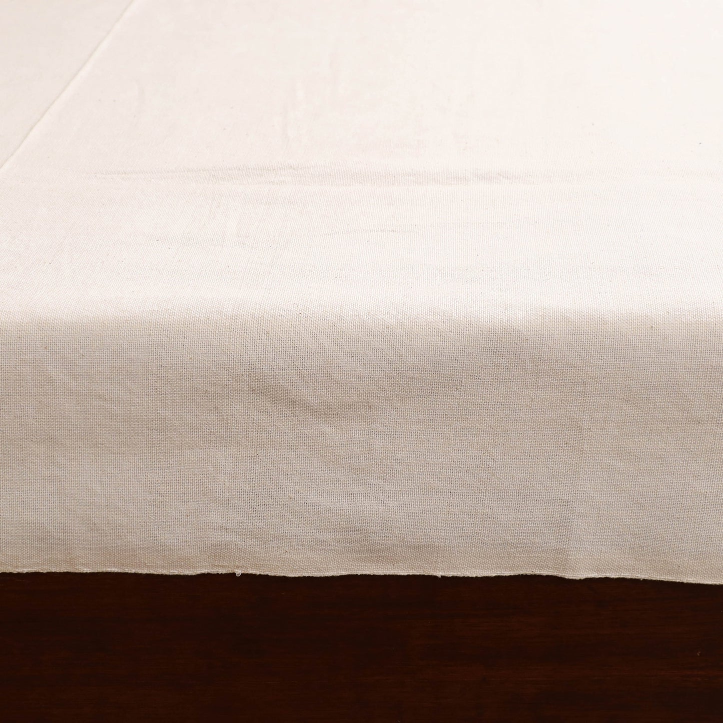 Handloom Cotton Double Bedsheet (108 x 90 in) 156