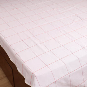 Handloom Cotton Double Bedsheet (90 x 90 in) 157