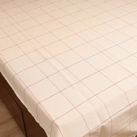 Handloom Cotton Double Bedsheet (90 x 90 in) 159