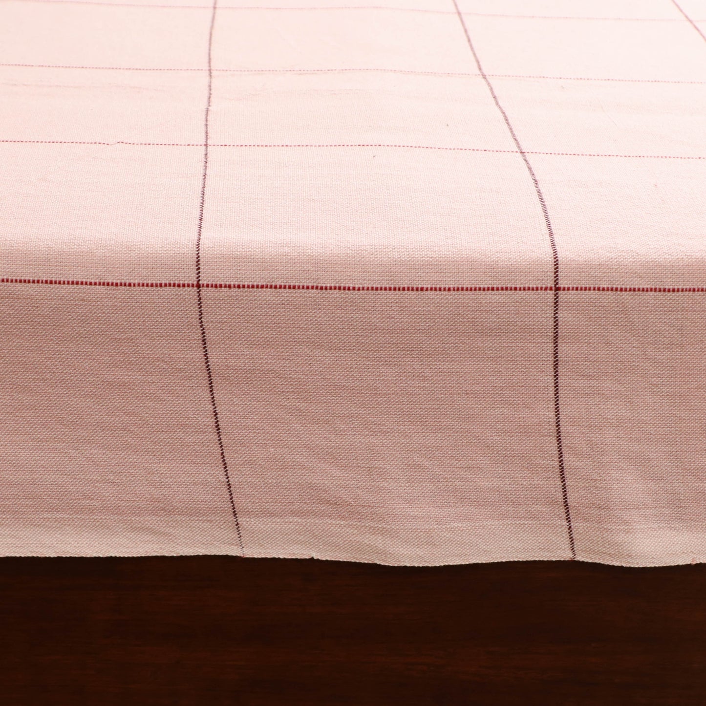 Handloom Cotton Double Bedsheet (90 x 90 in) 163