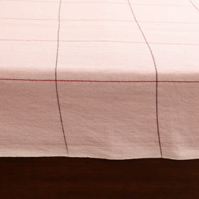 Handloom Cotton Double Bedsheet (90 x 90 in) 163