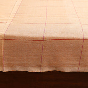 Handloom Cotton Double Bedsheet (90 x 90 in) 165