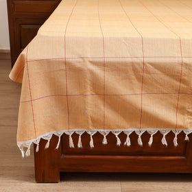 Handloom Cotton Double Bedsheet (90 x 90 in) 166