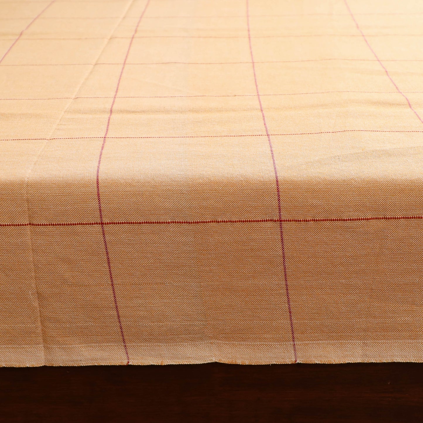 Handloom Cotton Double Bedsheet (90 x 90 in) 166