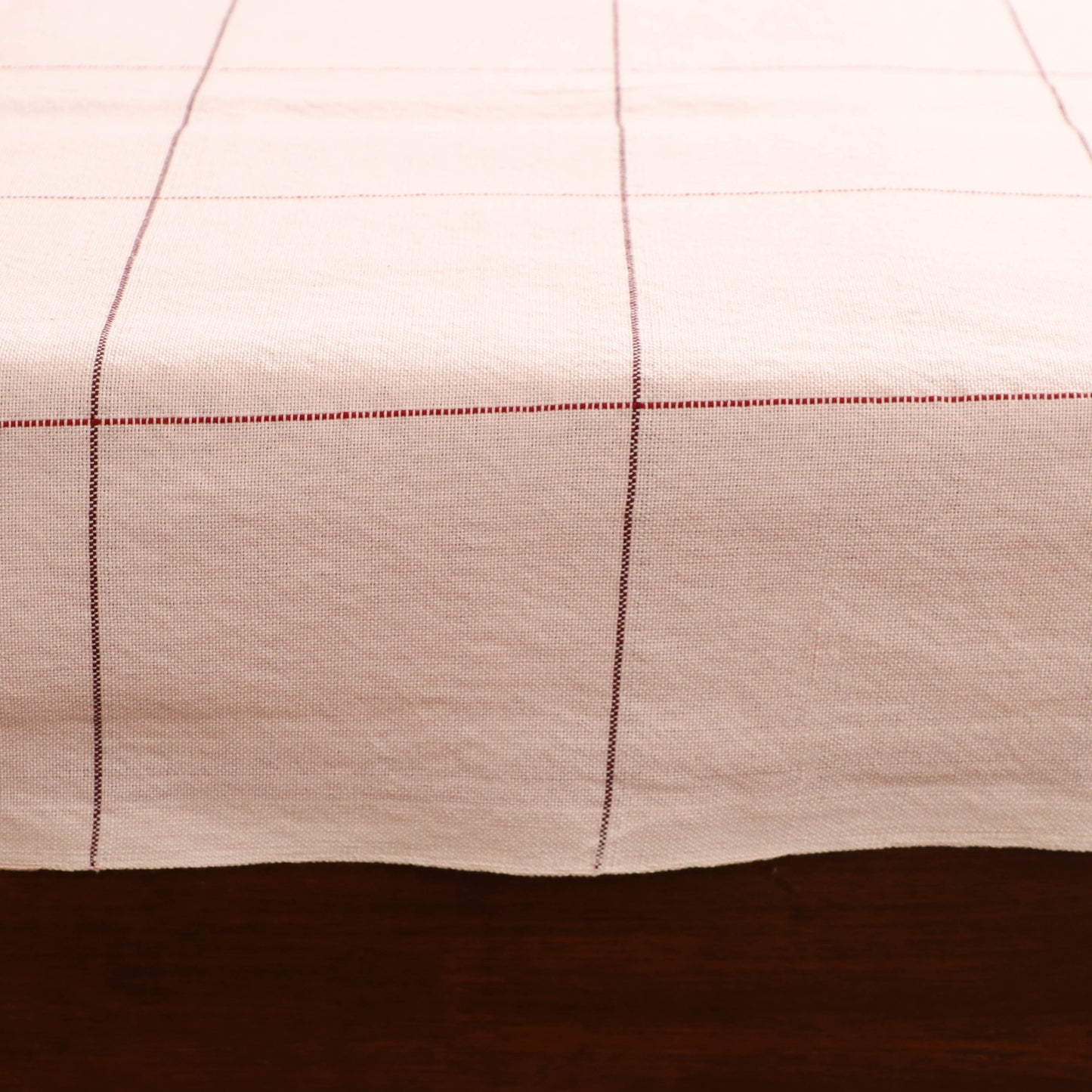 Handloom Cotton Double Bedsheet (90 x 90 in) 167