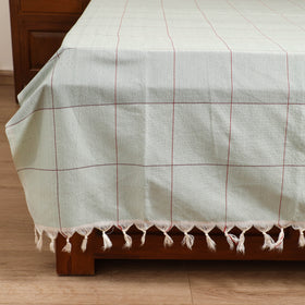 Handloom Cotton Double Bedsheet (90 x 90 in) 168