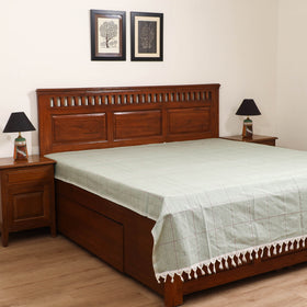 Handloom Cotton Double Bedsheet (90 x 90 in) 169