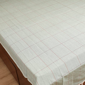 Handloom Cotton Double Bedsheet (90 x 90 in) 169