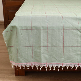 Handloom Cotton Double Bedsheet (90 x 90 in) 170