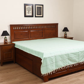 Handloom Cotton Double Bedsheet (90 x 90 in) 171