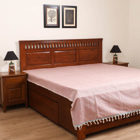 Handloom Cotton Double Bedsheet (90 x 90 in) 172