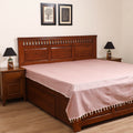 Handloom Cotton Double Bedsheet (90 x 90 in) 174