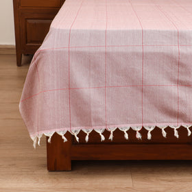 Handloom Cotton Double Bedsheet (90 x 90 in) 174