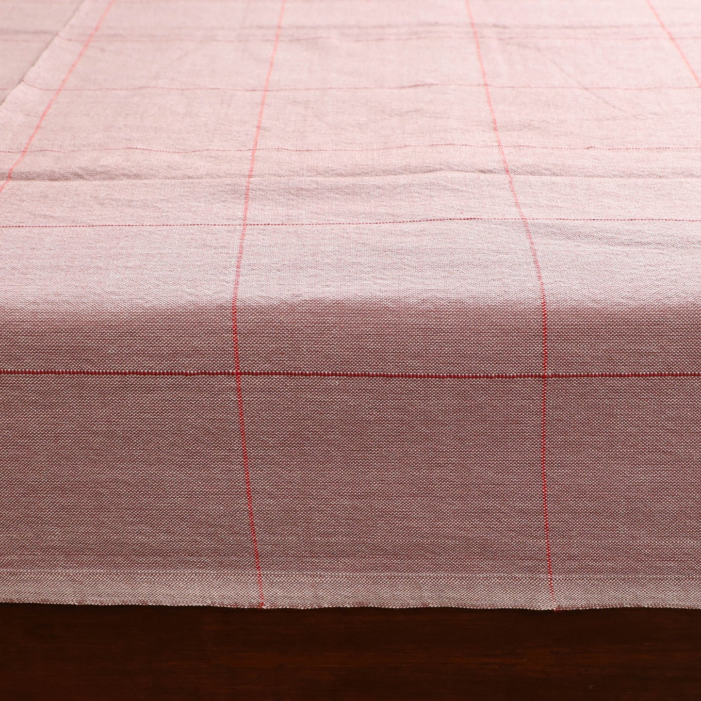 Handloom Cotton Double Bedsheet (90 x 90 in) 174