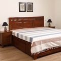 Handloom Cotton Double Bedsheet (90 x 90 in) 176