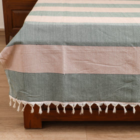 Handloom Cotton Double Bedsheet (90 x 90 in) 179
