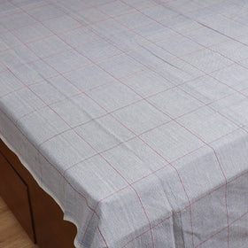 Handloom Cotton Double Bedsheet (90 x 90 in) 180