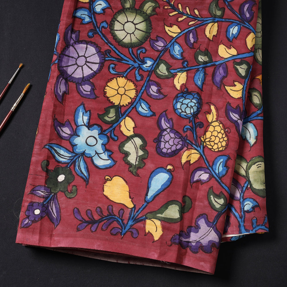 kalamkari handpainted fabric 