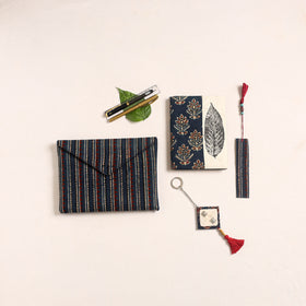 Handmade gift set with eco leaf 05 - handcrafted