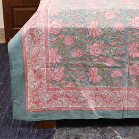 Cotton double sanganeri bed sheet set (108 x 90 in) 30