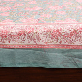 Cotton double sanganeri bed sheet set (108 x 90 in) 30