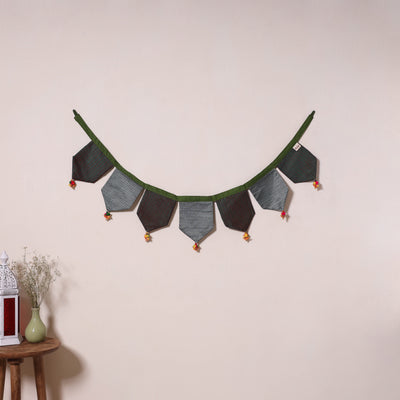 Multicolor - decorative handmade fabric toran 01