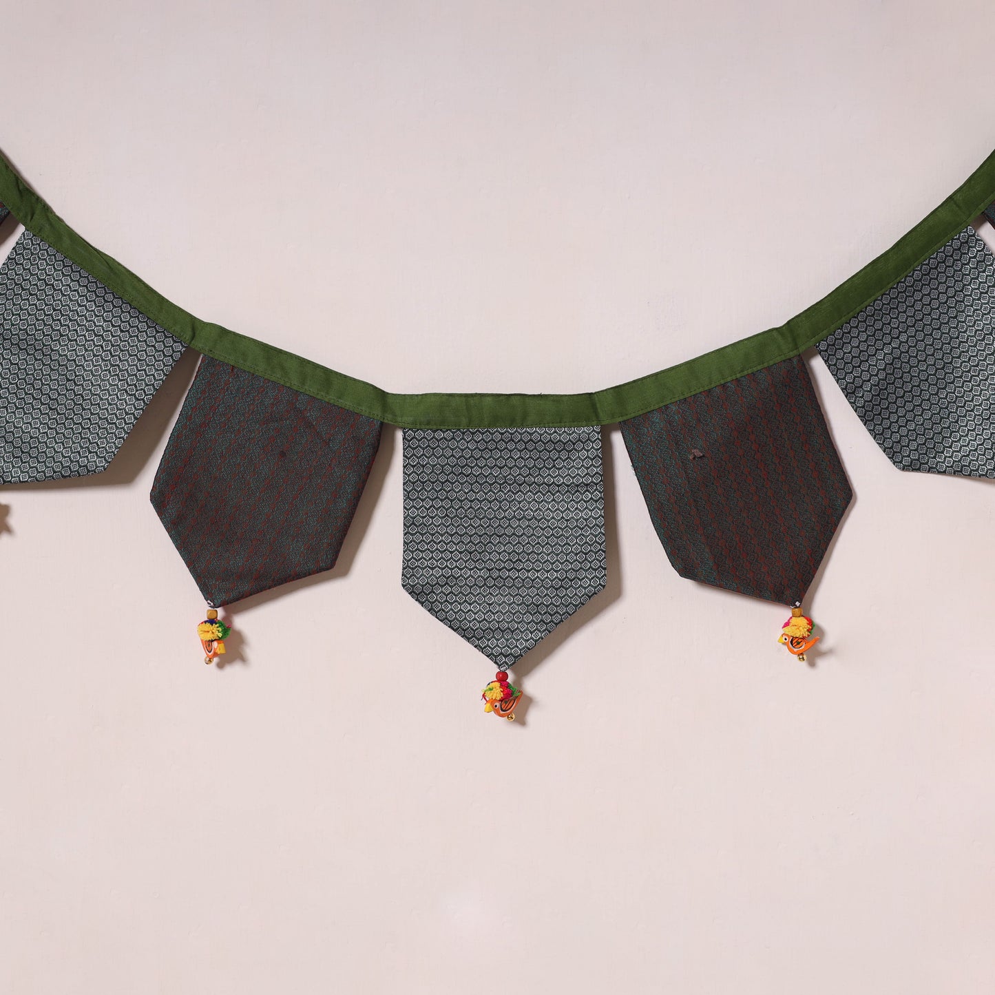 Multicolor - decorative handmade fabric toran 01