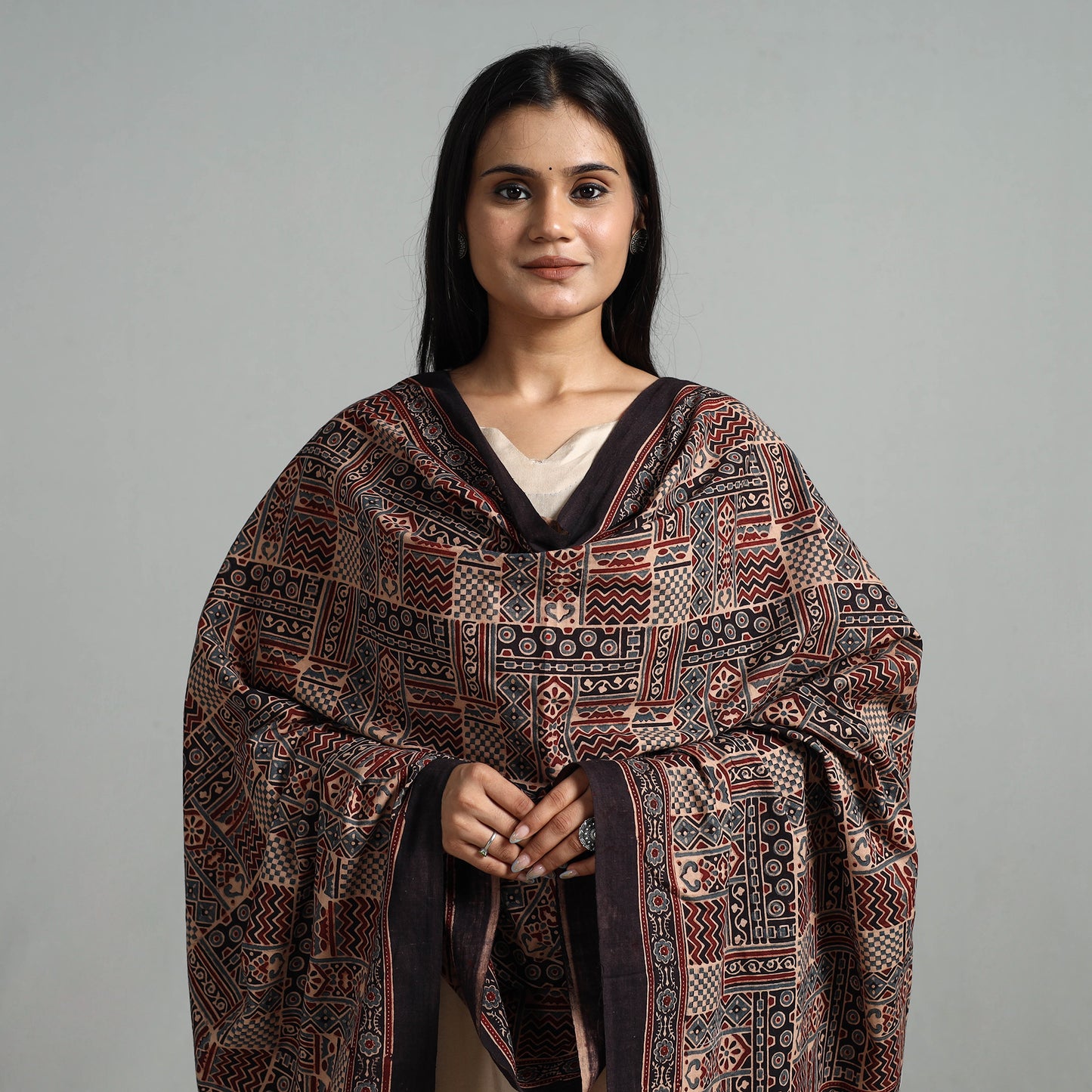 Ajrakh Dupatta