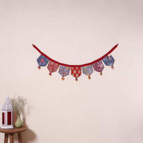 Multicolor - decorative handmade fabric toran 22