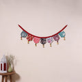 Multicolor - decorative handmade fabric toran 23